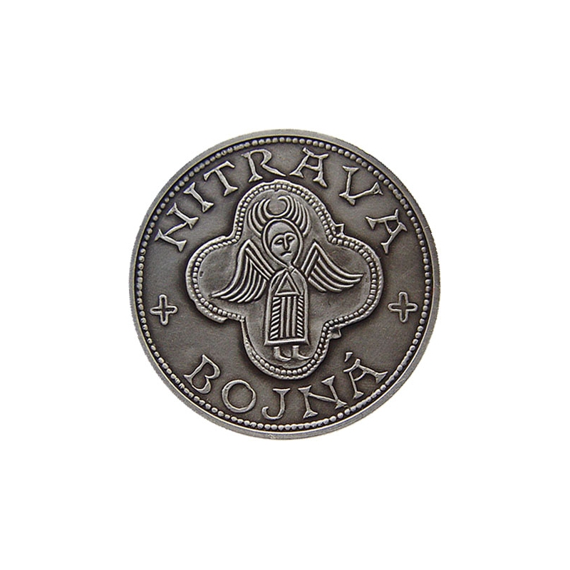 Strieborná medaila Pribina - Patina