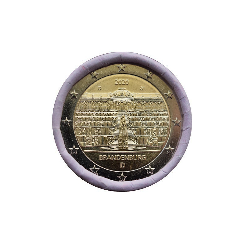 2 Euro Nemecko 2020 - Brandenburg - "D"