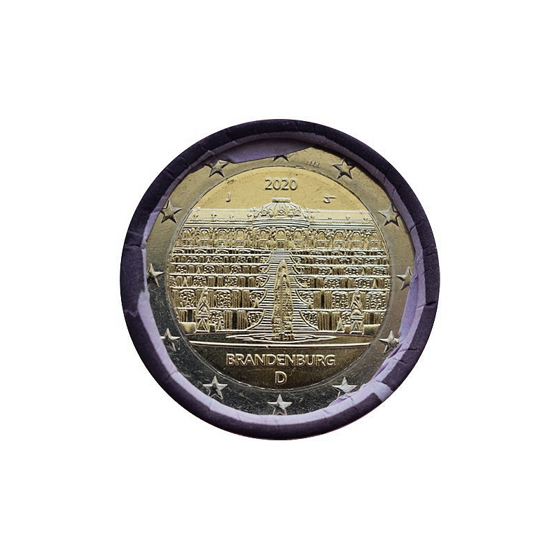 2 Euro Nemecko 2020 - Brandenburg - "J"