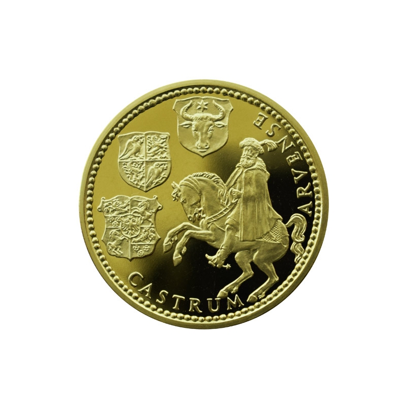 Mosadzná medaila Oravský hrad - Lesk