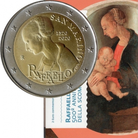 2 Euro San Maríno 2020 - Raffaello
