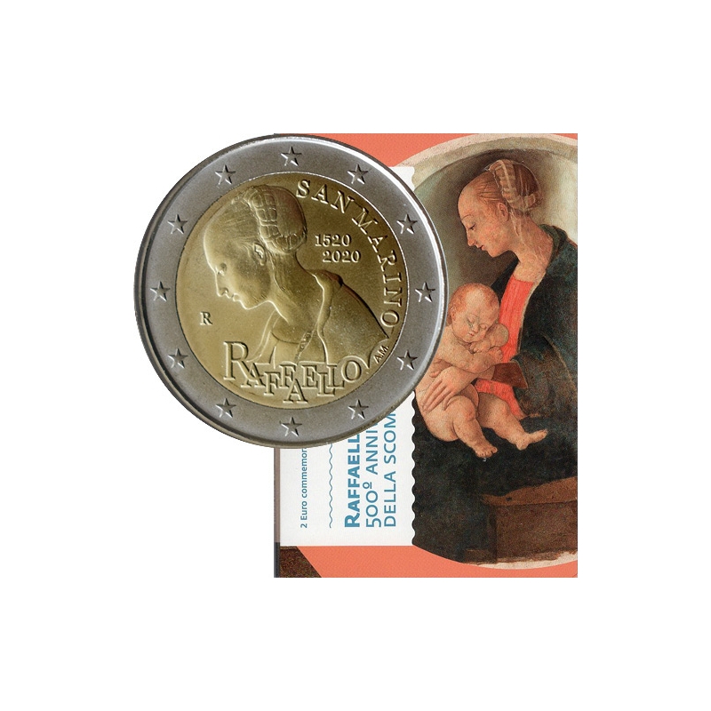 2 Euro San Maríno 2020 - Raffaello