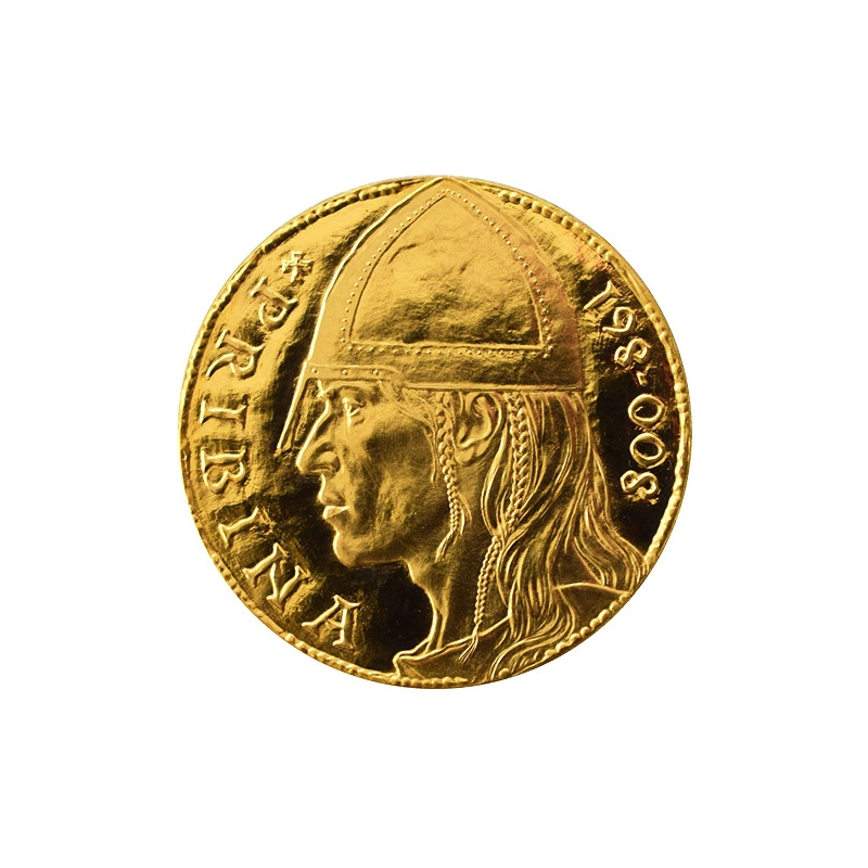 Gold medal Pribina (1-ducat)