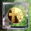 Gold replica of 10 Skk year 2008 - Edition auteur