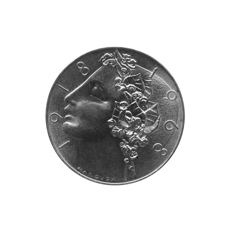 50 Kčs 1968 - 50. výročie vzniku Československa, Bežná kvalita