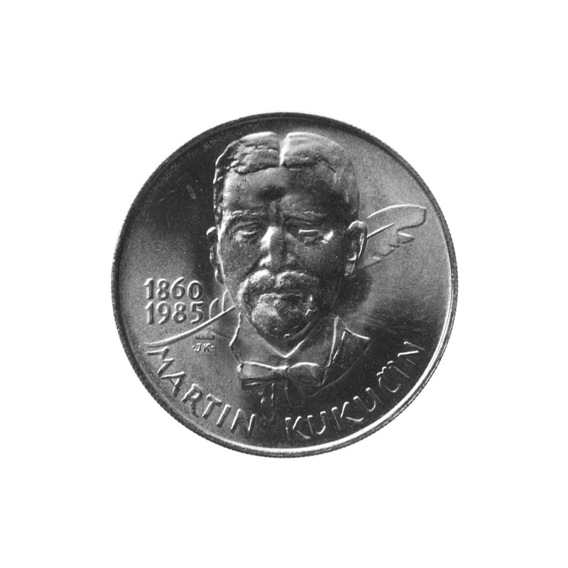 100 Kčs 1985 - 125. výročie narodenia Martina Kukučína, bežná kvalita