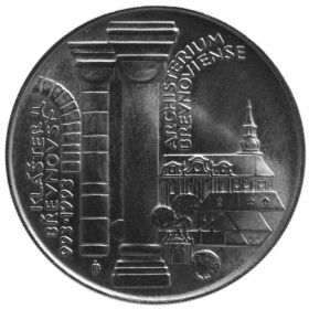 100 Kčs 1993 - Klášter Břenovský, bežná kvalita