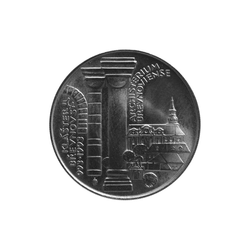 100 Kčs 1993 - Klášter Břenovský, bežná kvalita