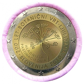 2 Euro / 2010 - Slovenia - Botanical garden