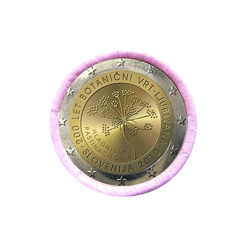 2 Euro / 2010 - Slovenia - Botanical garden