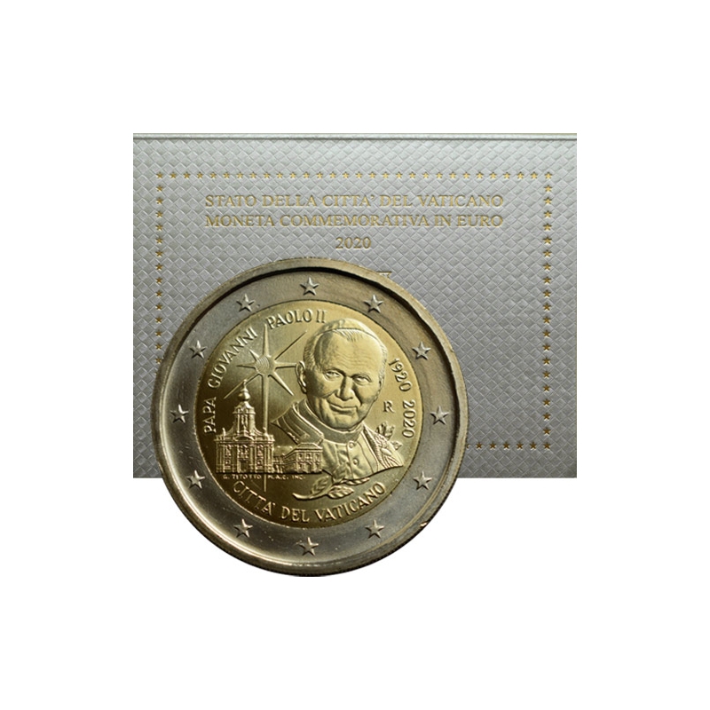 2 Euro Vatikán 2020 - Ján Pavol II.