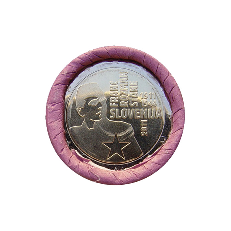 2 Euro Slovinsko 2011 - Franc Rozman Stane