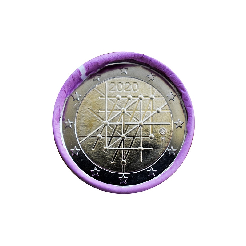 2 Euro Fínsko 2020 - Univerzita v Turku, UNC