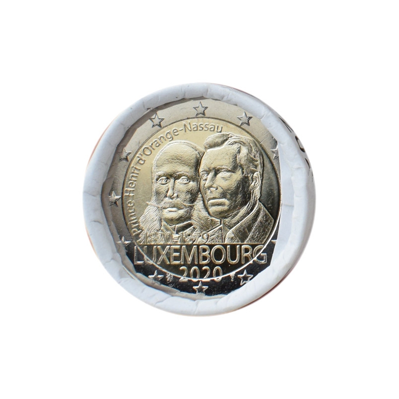2 Euro Luxembursko 2020 - Princ Henry, UNC