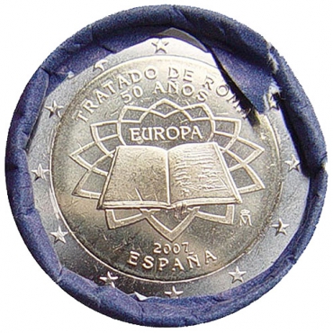 2 Euro / 2007 - Spain - Treaty of Rome