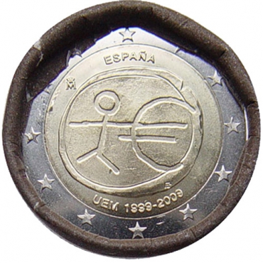 2 Euro / 2009 - Spain - Economic and Monetary Union