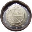 2 Euro Španielsko 2009 - Hospodárska a menová únia