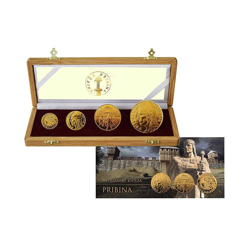 Sada zlatých medailí Pribina, Nitrianske knieža