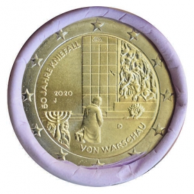 2 Euro Nemecko "J" 2020 - Pokľaknutie vo Varšave