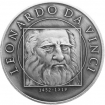 Strieborná medaila Leonardo da Vinci - Patina