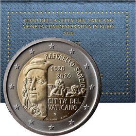 2 Euro Vatikán 2020 - Raffaello Sanzio