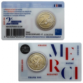 2 Euro Francúzsko 2020 - Lekársky výskum