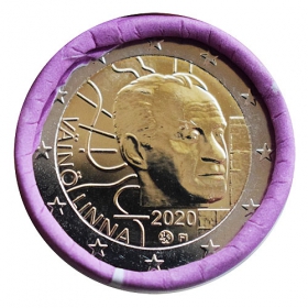 2 Euro Fínsko 2020 - Väinö Linna