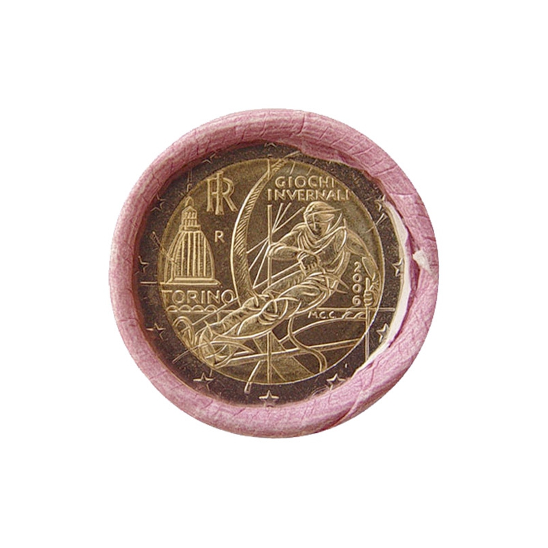 2 Euro Taliansko 2006 - Zimné olympijské hry v Turíne