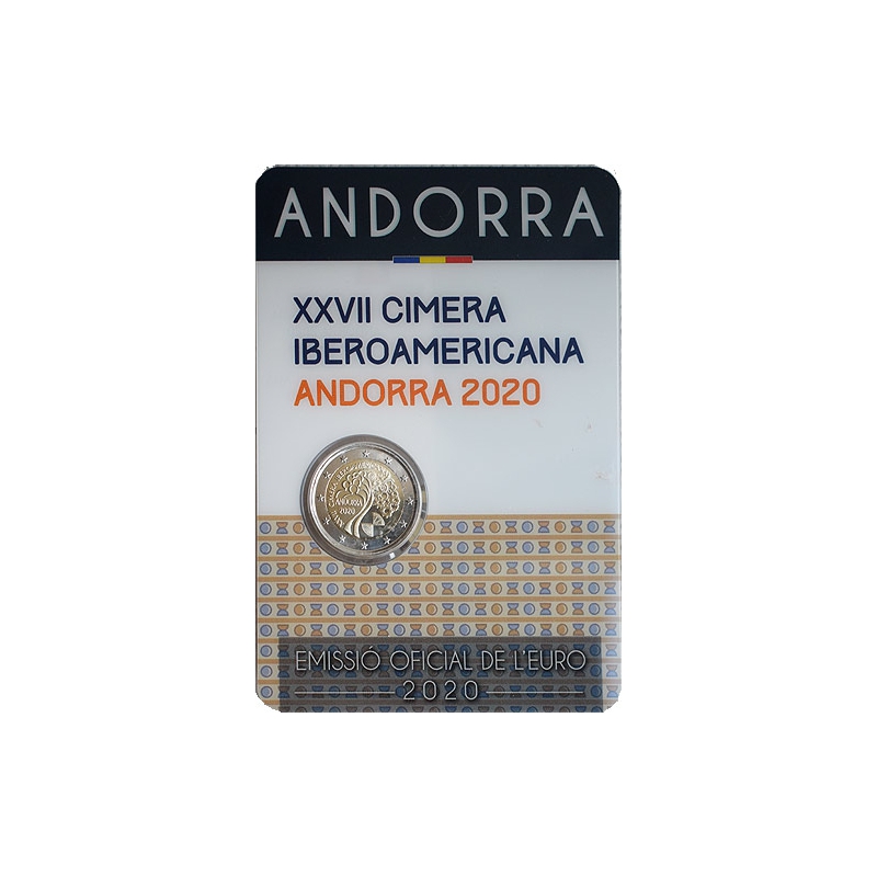 2 Euro Andorra 2020 - 27. iberoamerický samit v Andorre