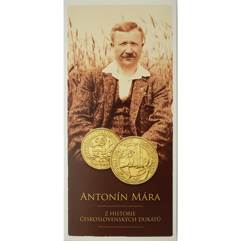 Československé dukáty z roku 1923 medailéra Antonína Máru, súťažný návrh