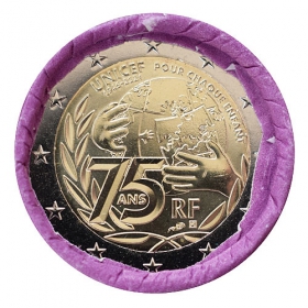 2 Euro Francúzsko 2021 - UNICEF