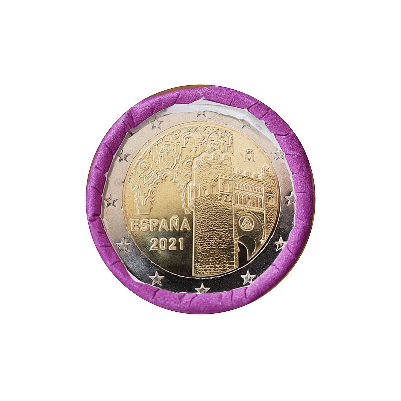 2 Euro Španielsko 2021 - Staré mesto Toledo