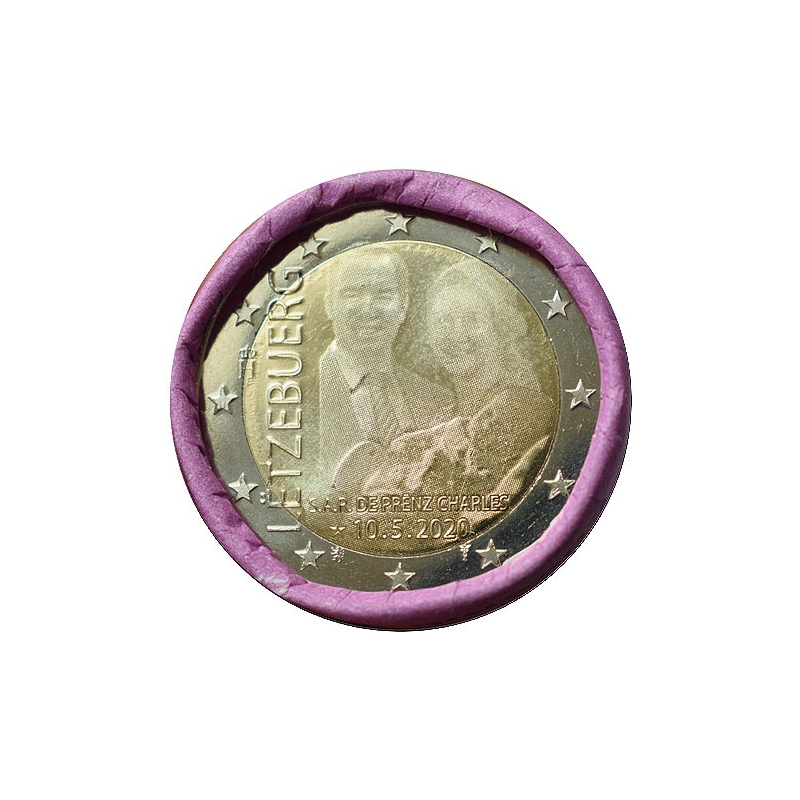 2 Euro Luxembursko 2020 - Princ Charles /fotografia/