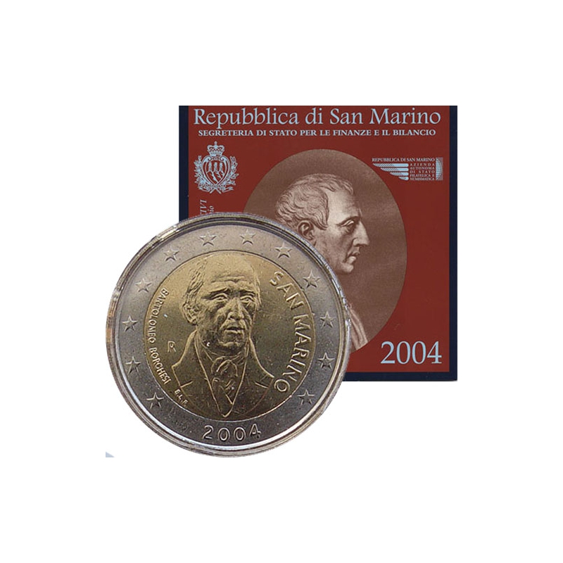 2 Euro San Maríno 2004 - Bartolomeo Borghesi