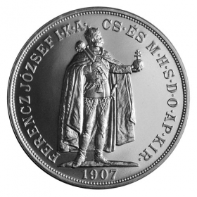 Collector&#039;s silver 100 Crown Franz Joseph I ..