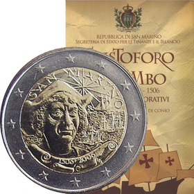 2 Euro San Maríno 2006 - Krištof Kolumbus