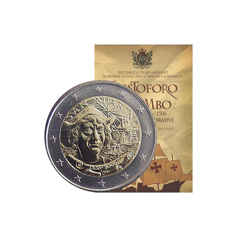 2 Euro San Maríno 2006 - Krištof Kolumbus