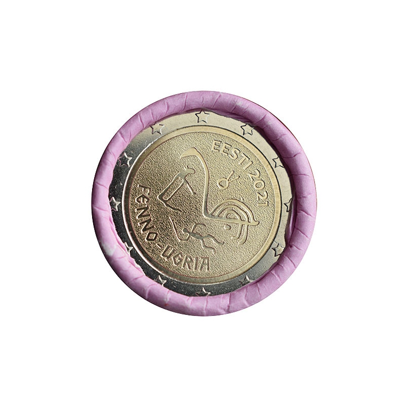 2 Euro Estónsko 2021 - Ugrofínske národy