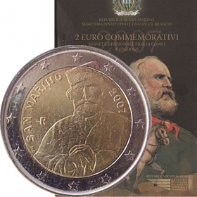 2 Euro / 2007 - San Marino - Guiseppe Garibaldi