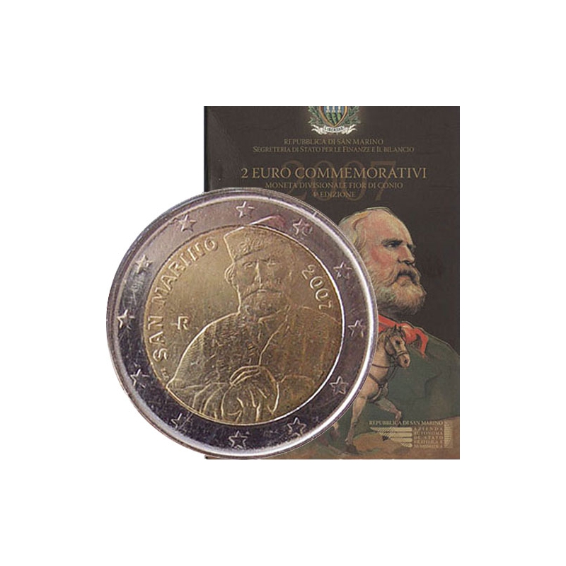2 Euro San Maríno 2007 - Guiseppe Garibaldi