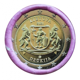 2Euro Litva 2021 - Dzukija región