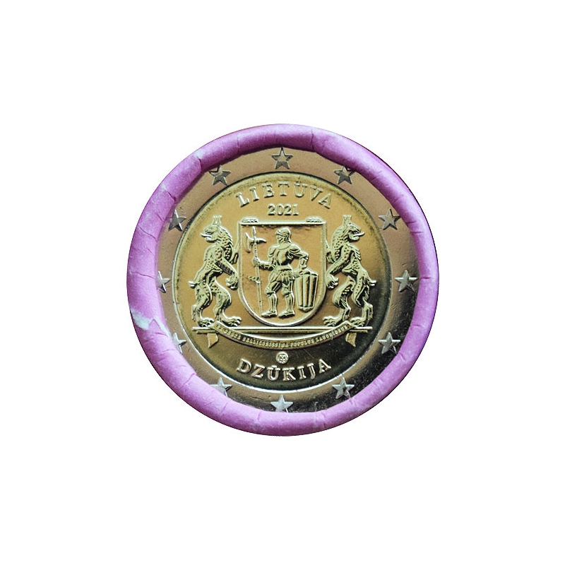 2Euro Litva 2021 - Dzukija región