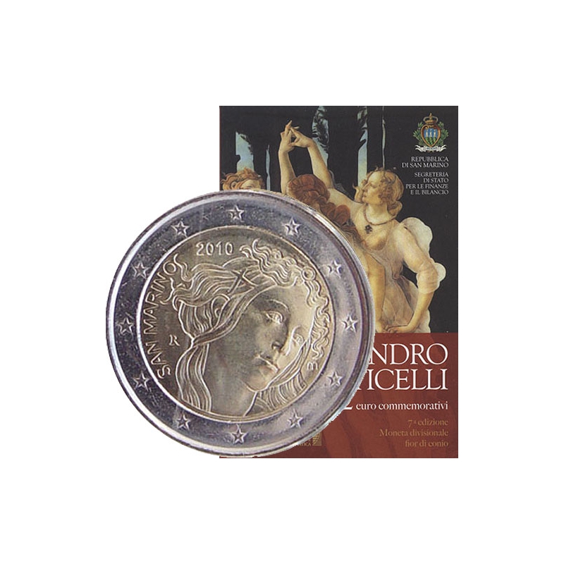 2 Euro San Maríno 2010 - Sandro Botticelli