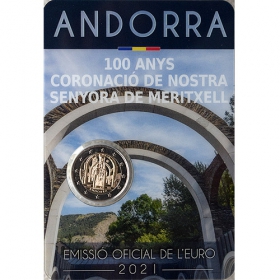 2 Euro Andorra 2021 - Panna Mária z Meritxell