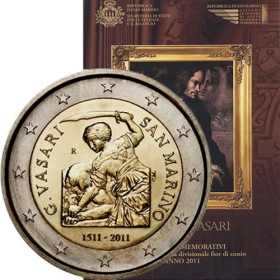 2 Euro San Maríno 2011 - Giorgio Vasari