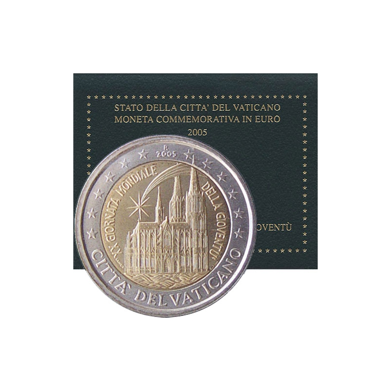 2 Euro Vatikán 2005 - Svetový deň mládeže v Kolíne