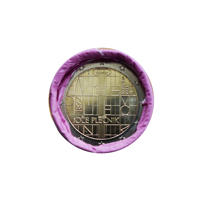2 Euro Slovenia 2022 - Jože Plečnik