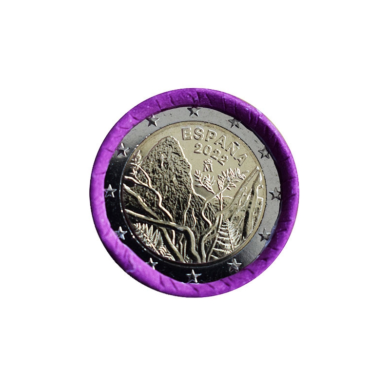2 Euro Španielsko 2022 - Národný park Garajonay