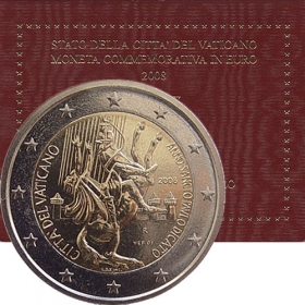 2 Euro / 2008 - Vatican - Saint Paul´s Year