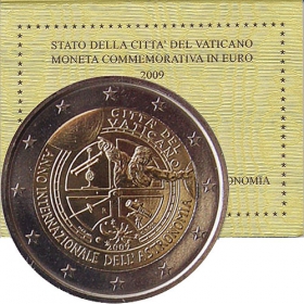 2 Euro / 2009 - Vatican - International year of astronomy